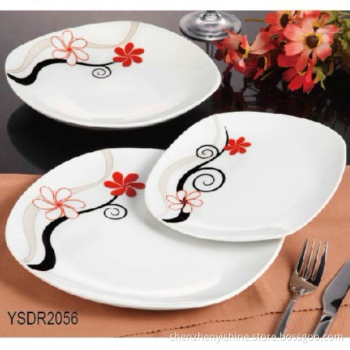 Porcelain Dinnerware Set Square Shape (YSDR2056)